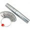 Mens Ring Stick Mandrel Finger Sizer Sizing Gauge Size 16-24 Kit